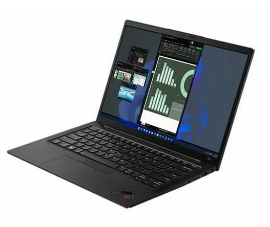Лаптоп Lenovo ThinkPad X1 Carbon Gen 10, (10-ядрен) Alder Lake Intel Core i5-1235U 1.3/4.4 GHz, 14" (35.56 cm) WUXGA Low Power IPS Anti-glare Display, (HDMI), 16GB DDR5, 512GB SSD M.2, Wi-Fi 6E +, 2x Thunderbolt 4, Windows 11 Pro