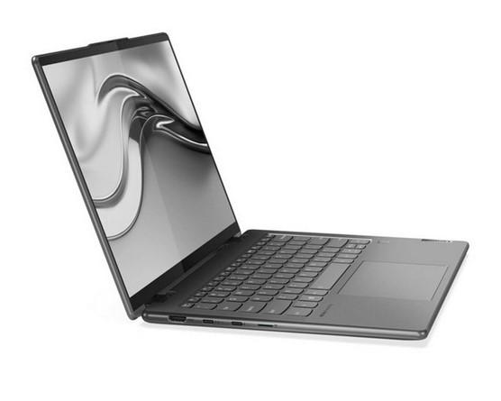 Лаптоп Lenovo Yoga 7 14ARB7, (8-ядрен) AMD Ryzen 7 6800U 2.7/4.7GHz, 14" (35.56 cm) 2.8K OLED 400nits Glossy 90Hz Touchscreen Display, (HDMI), 32GB DDR5, 1TB SSD, 2x Thunderbolt 4, Windows 11 Home