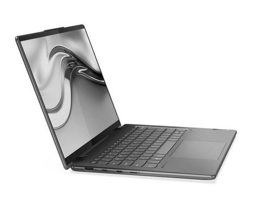 Лаптоп Lenovo Yoga 7 14IAL7, (12-ядрен) Alder Lake Intel Core i7-1260P 2.1/4.7 GHz, 14" (35.56 cm) 2.8K OLED 400nits Glossy, 90Hz, Touchscreen Display, (HDMI), 16GB DDR5, 1ТB SSD, 2x Thunderbolt 4, Windows 11 Home