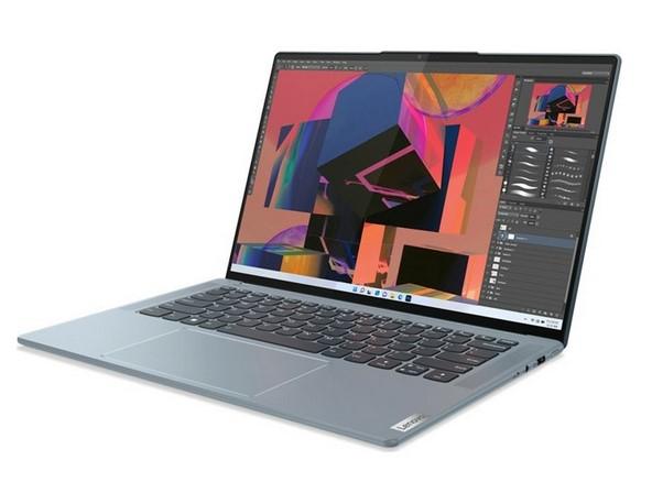 Лаптоп Lenovo Yoga Slim 7 ProX 14IAH7, (12-ядрен) Alder Lake Intel Core i5-12500H 2.5/4.5 GHz, 14.5" (36.83 cm) 3K IPS Anti-Glare 120Hz Display & GF RTX 3050 4GB, (HDMI), 16GB DDR5, 512GB SSD, Windows 11 Home