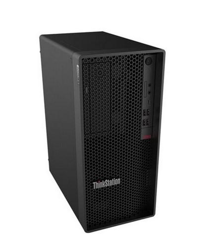 Настолен компютър Lenovo ThinkStation P350 Tower, (8-ядрен) Rocket Lake Intel Core i7-11700 2.5/4.9 GHz, 16GB DDR4, 1TB SSD, 1x USB-C 3.2, Windows 10 Pro