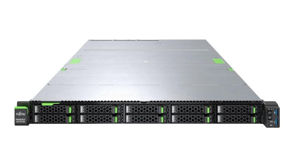 Сървър Fujitsu Primergy RX2530 M6, Ice Lake Intel Xeon Gold 5317 3.0/3.6 GHz, 16GB DDR4 ECC, без твърд диск, 4x Gigabit Ethernet, 5x USB 3.0, 2x 900W PSU 80 PLUS Platinum, VFY:R2536SC050IN