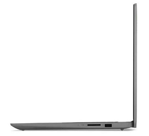 Лаптоп LENOVO IdeaPad 3 UltraSlim, (2-ядрен) Tiger Lake Intel Core i3-1115G4 3.0/4.1 GHz15.6'' (39.62 cm), FHD AG, 8GB DDR4, 512GB PCIe, Arctic Grey, 82H8032XBM, Free DOS