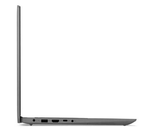 Лаптоп LENOVO IdeaPad 3 UltraSlim, (2-ядрен) Tiger Lake Intel Core i3-1115G4 3.0/4.1 GHz15.6'' (39.62 cm), FHD AG, 8GB DDR4, 512GB PCIe, Arctic Grey, 82H8032XBM, Free DOS