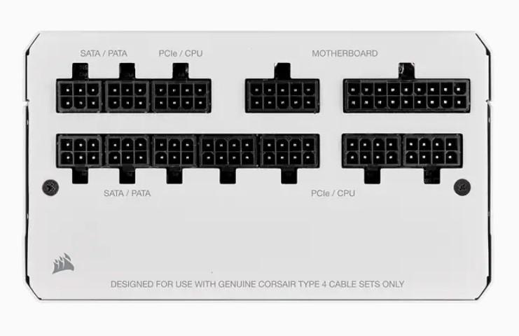 Захранване CORSAIR RM Series RM850 850 Watt 80 PLUS GOLD Fully Modular, White, CP-9020232-EU