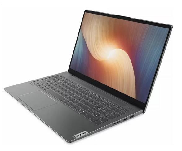 Лаптоп LENOVO IdeaPad 5 UltraSlim, (6-ядрен) AMD Ryzen 5 5625U 2.3/4.3GHz, 15.6" (39.62 cm) Full HD IPS 300nits Anti-Glare Display, 16GB DDR4, 512GB PCIe, Grey, Free DOS, 82SG006WBM