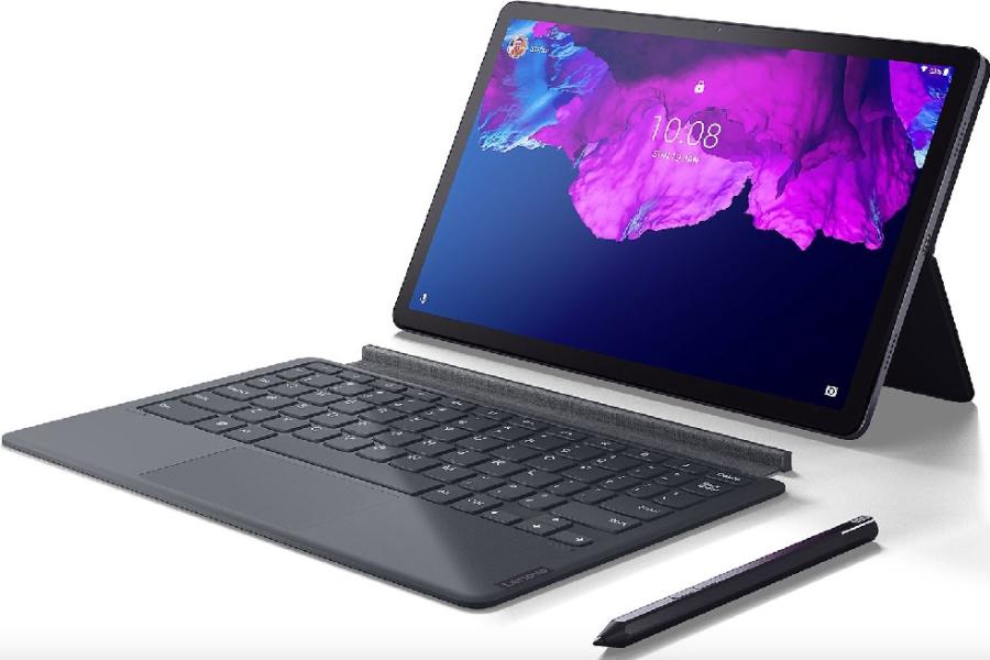 Таблет Lenovo Tab P11, LTE, (8-ядрен) OctaCore Kryo (2.0 GHz) Snapdragon 662G, 11.0" (27.94 cm) 2K, 4GB DDR4X, 128GB Flash, Android 10, Slate Grey, ZA7S0158BG