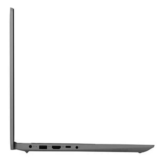 Лаптоп Lenovo IdeaPad 3 15IAU7, (6-ядрен) Alder Lake Intel Core i3-1215U 3.3/4.4 GHz, 15.6" (39.62 cm) Full HD IPS 300nits Anti-glare Display, (HDMI), 8GB DDR4, 512GB SSD, 1x USB-C 3.2 Gen 1, Arctic Grey, Free DOS, 82RK007NBM