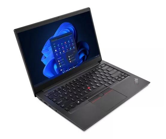 Лаптоп Lenovo ThinkPad E14 Gen 4, (6-ядрен) Alder Lake Intel Core i3-1215U 3.3/4.4 GHz, 14" (35.56 cm) Full HD IPS 300nits Anti-Glare Display, (HDMI), 8GB DDR4, 256GB SSD, 1x Thunderbolt 4, Windows 11 Pro, 21E3004YBM