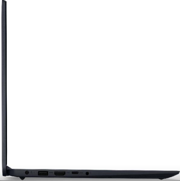 Лаптоп Lenovo IdeaPad 1 UltraSlim , 15.6'' (39.62 cm), Full HD, AMD Ryzen 3 7320U (2.4/4.1GHz, 4M), FHD AG, 8GB DDR5, 512 GB SSD, Free DOS, 82VG004XBM 
