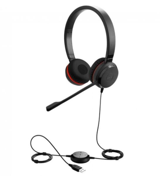 Слушалки Jabra Evolve 20 стерео, MS, USB-А, Special Edition, 4999-823-309