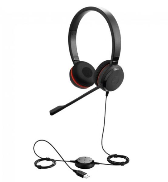 Слушалки Jabra EVOLVE 20 стерео слушалки, UC, USB-A, Special Edition, 4999-829-409
