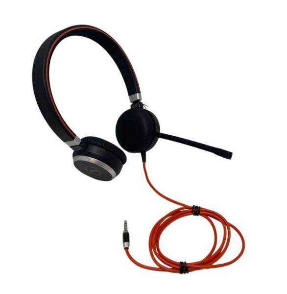 Слушалки Jabra EVOLVE 40 стерео, UC, USB & 3.5мм жак, 6399-829-209