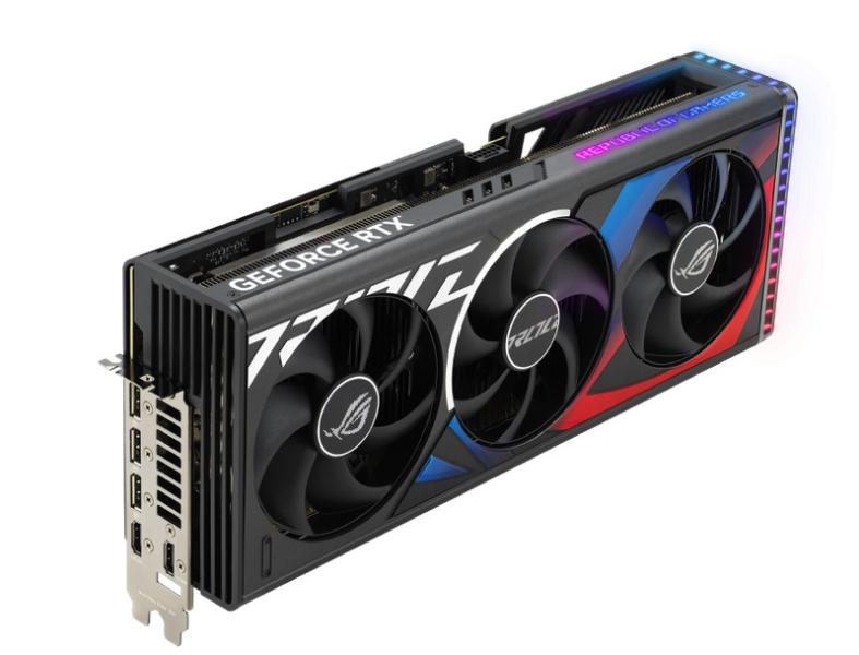 Видео карта ASUS ROG STRIX RTX4090 OC 24GB GAMING Graphics Card, PCIe 4.0, 24GB GDDR6X, 384-bit , HDMI 2.1a, DisplayPort 1.4a, 90YV0ID0-M0NA00