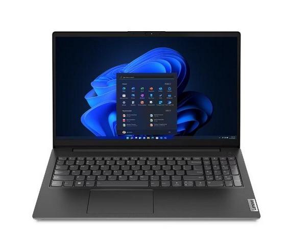 Лаптоп Lenovo V15 G3 Intel Core i7-1255U ( up to 4.7GHz, 12MB), 16GB (8+8) DDR4 3200MHz, 512GB SSD, 15.6" FHD (1920x1080) TN AG, Intel Iris Xe Graphics, HD 720p Cam, WLAN, BT, 2 cell, Black, Free DOS