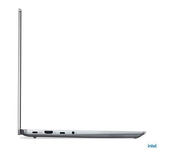 Лаптоп LENOVO IdeaPad 5 Pro (10-ядрен) Intel Core i7 (12th Gen) 1260P / 2.1/4.7GHz, 14.0" (35.56 cm) 2.8K AG 400N 90Hz sRGB, MX550 2GB, 16GB DDR5, 1TB PCIe, Windows 11 Home, Cloud Grey, 82SH0059BM