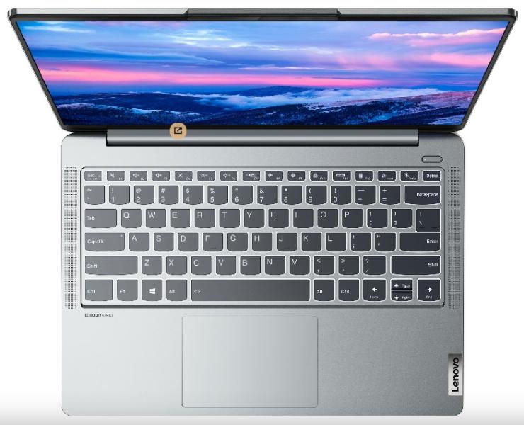 Лаптоп LENOVO IdeaPad 5 Pro (10-ядрен) Intel Core i7 (12th Gen) 1260P / 2.1/4.7GHz, 14.0" (35.56 cm) 2.8K AG 400N 90Hz sRGB, MX550 2GB, 16GB DDR5, 1TB PCIe, Windows 11 Home, Cloud Grey, 82SH0059BM