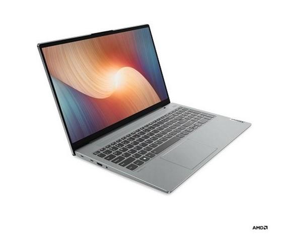 Лаптоп LENOVO IdeaPad 5 UltraSlim (4-ядрен) AMD Ryzen 3 5425U 2.7/4.1GHz, 15.6" (39.62 cm) Full HD IPS 300nits Anti-glare Display, (HDMI), 8GB DDR4, 512GB PCIe, Free DOS Cloud Grey, 82SG006VBM