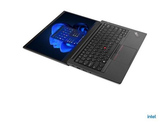 Лаптоп LENOVO Thinkpad E14 G4 T (10-ядрен) Alder Lake Intel Core i7-1255U 3.5/4.7 GHz, 14" (35.56 cm) Full HD IPS AG, 2x8GB, 512GB SSD M.2, MX550 2GB, 2X2AX + BT, Windows 11 Pro, 21E30061BM