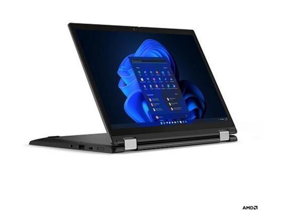 Лаптоп LENOVO Thinkpad L13 Yoga G3 T (8-ядрен) AMD Ryzen 7 PRO 5875U 2.0/4.5GHz, 16M 13.3" (33.78 cm) WUXGA, 16GB DDR4, 512GB SSD M.2, Wi-Fi 6E + BT, Windows 11 Pro, 21BB006CBM