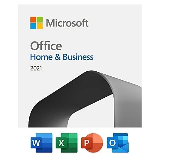 Програмен продукт Microsoft Office Home and Business 2021 English EuroZone Medialess