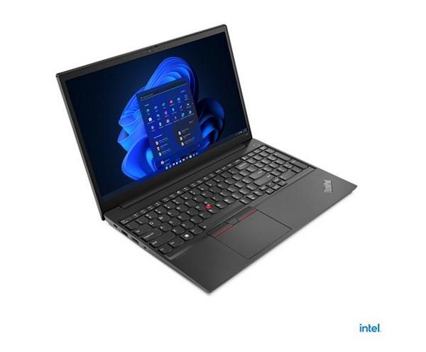 Лаптоп LENOVO ThinkPad E15 (10-ядрен) Alder Lake Intel Core 1.3/4.4GHz, 15.6'' (39.62 cm) FHD 8GB DDR4, 256GB SSD, Windows 11 Pro, 21E6005HBM
