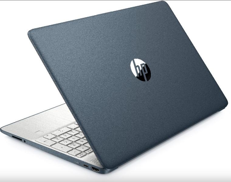 Лаптоп HP 15s-eq3022nu (6-ядрен) AMD Ryzen 5 5625U 2.3/4.3GHz, 15.6'' (39.62 cm) FHD 8GB DDR4, 512GB SSD, Free DOS, Spruce Blue (BG), 7B2Z6EA#AKS