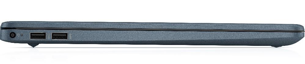 Лаптоп HP 15s-eq3022nu (6-ядрен) AMD Ryzen 5 5625U 2.3/4.3GHz, 15.6'' (39.62 cm) FHD 8GB DDR4, 512GB SSD, Free DOS, Spruce Blue (BG), 7B2Z6EA#AKS