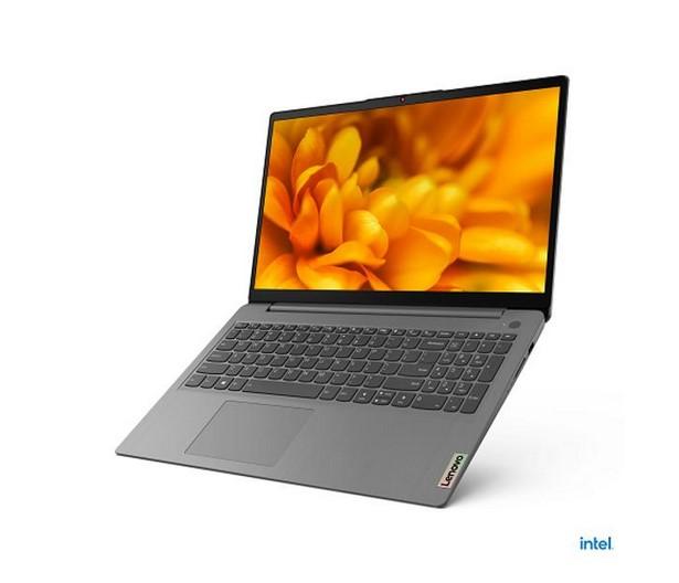 Лаптоп LENOVO IdeaPad 3 UltraSlim (2-ядрен) Tiger Lake Intel Core i3-1115G4 3.0/4.1 GHz, 15.6'' (39.62 cm) FHD AG 300N, 12GB DDR4, 512GB PCIe, FreeDOS, Arctic Grey, 82H802R5BM