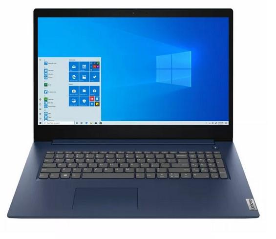 Лаптоп LENOVO IdeaPad 3 UltraSlim (6-ядрен) Alder Lake Intel Core i3-1215U 1.2/4.4 GHz, 17.3" (43.94 cm) Full HD IPS AG 300N sRGB, 8GB DDR4, 512GB PCIe, Free DOS ,Abyss Blue, 82RL0058BM