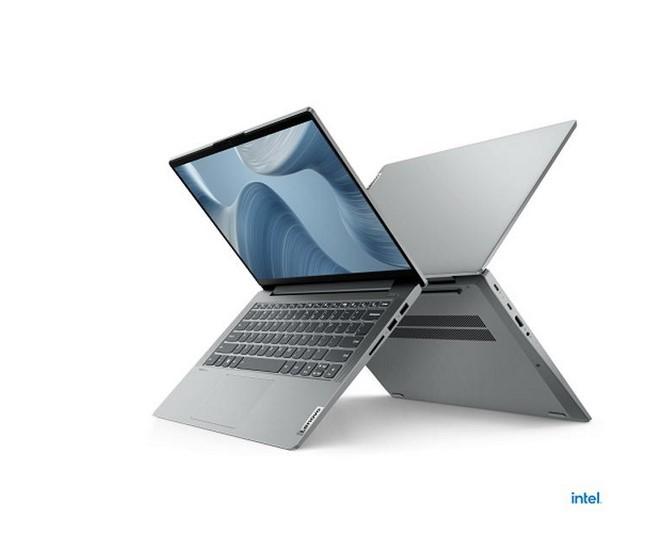 Лаптоп LENOVO IdeaPad 5 UltraSlim (10-ядрен) Alder Lake Intel Core i5-1235U 3.3/4.4 GHz, 14" (35.56 cm) Full HD IPS AG 300N ,16GB DDR4, 512GB PCIe, Free DOS, Cloud Grey, 82SD000CBM