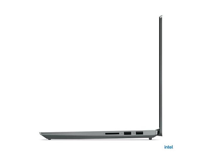 Лаптоп LENOVO IdeaPad 5 UltraSlim (10-ядрен) Alder Lake Intel Core i5-1235U 3.3/4.4 GHz, 14" (35.56 cm) Full HD IPS AG 300N ,16GB DDR4, 512GB PCIe, Free DOS, Cloud Grey, 82SD000CBM