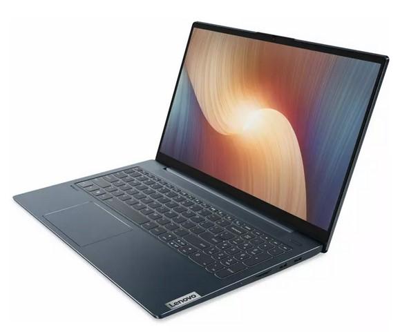 Лаптоп LENOVO IdeaPad 5 UltraSlim (6-ядрен) AMD Ryzen 5 5625U 2.3/4.3GHz, 15.6" (39.62 cm) Full HD IPS 300nits AG 300N, 16GB DDR4, 512GB PCIe ,Free DOS, Abyss Blue, 82SG0073BM