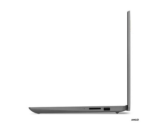 Лаптоп LENOVO IdeaPad 3 (4-ядрен) AMD Ryzen 3 5300U 2.6/3.8GHz, 14" (35.56 cm) Full HD IPS Anti-Glare, 8GB DDR4, 256GB PCIe, Free DOS Arctic Grey 82KT004SBM