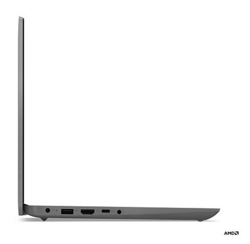 Лаптоп LENOVO IdeaPad 3 (4-ядрен) AMD Ryzen 3 5300U 2.6/3.8GHz, 14" (35.56 cm) Full HD IPS Anti-Glare, 8GB DDR4, 256GB PCIe, Free DOS Arctic Grey 82KT004SBM