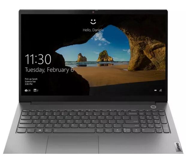 Лаптоп LENOVO ThinkBook 15 (4-ядрен) Tiger Lake Intel Core i5-1135G7 2.4/4.2 GHz, 15.6" (39.62 cm) Full HD IPS AG, 8GB DDR4, 256GB SSD, Free DOS, 20VEA124BM
