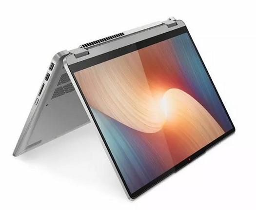 Лаптоп LENOVO Flex 5 (6-ядрен) AMD Ryzen 5 5500U 2.1/4.0GHz, 14" (35.56 cm) WUXGA IPS Glass, Touchscreen Display, 16GB DDR4, 512GB PCIe, Windows 11 Home, Cloud Grey 82R90007BM