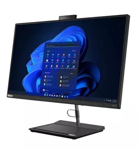 Настолен компютър All in One Lenovo ThinkCentre Neo 30a (12-ядрен) Alder Lake Intel Core i5-1240P 3.3/4.4 GHz, 23.8" (60.45 cm) Full HD IPS Anti-glare Display, 8GB DDR4, 256GB SSD, 2x USB 3.2 Gen 2, Free DOS, 12B0008EBL