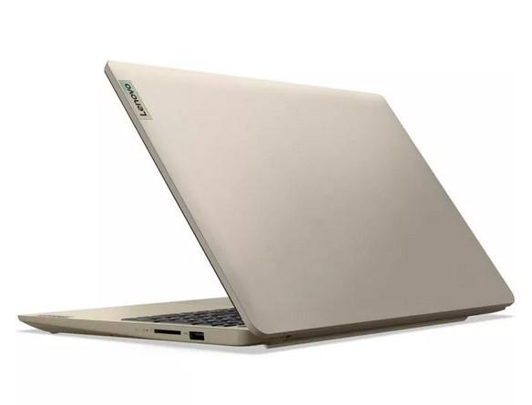 Лаптоп LENOVO IdeaPad 3 UltraSlim (4-ядрен) Tiger Lake Intel Core i5-1155G7 2.5/4.5 GHz, 15.6" (39.62 cm) Full HD IPS AG, 12GB DDR4, 512GB PCIe, Free DOS, Sand, 82H802U2BM