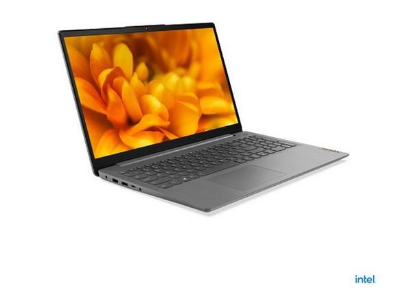 Лаптоп Lenovo IdeaPad 3 UltraSlim  15ITL6 (4-ядрен) Tiger Lake Intel Core i5-1155G7 2.5/4.5 GHz, 15.6" (39.62 cm) Full HD IPS 300nits AG, 8GB DDR4, 512GB PCIe, Free DOS,Arctic Grey, 82H802UVBM