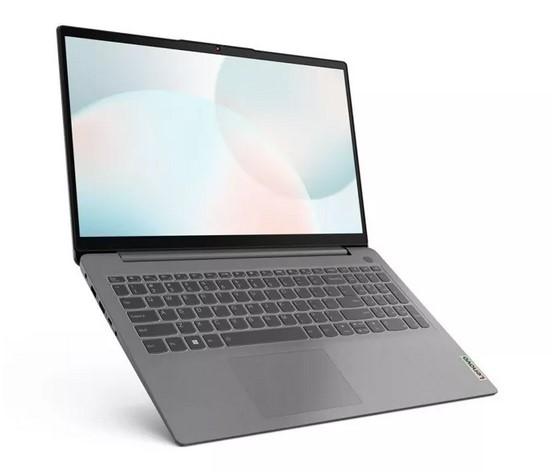 Лаптоп Lenovo IdeaPad 3 UltraSlim 15ABA7 (6-ядрен) AMD Ryzen 5 5625U 2.3/4.3GHz, 15.6" (39.62 cm) Full HD IPS AG, 16GB DDR4, 512GB PCIe Free, DOS, Arctic Grey, 82RN006NBM