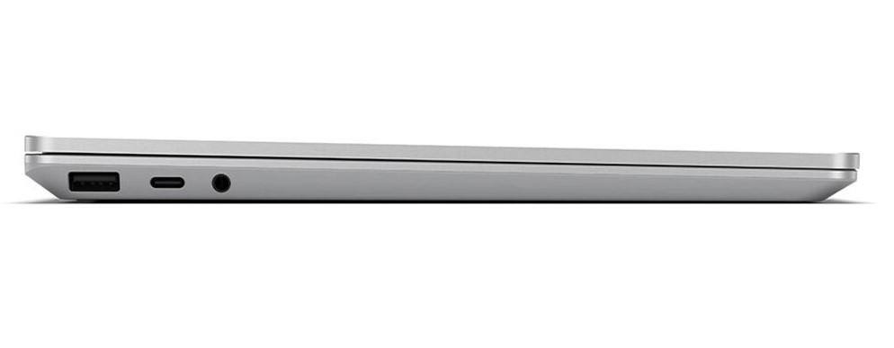Лаптоп Microsoft Surface Laptop Go 2 (4-ядрен) Tiger Lake Intel Core i5-1135G7 2.4/4.2 GHz, 12.4" (31.50cm) PixelSense Glare Touchscreen Display, 8GB LPDDR4, 128GB SSD, Intel Iris Xe Graphics, Wi-Fi 6, Windows 11 Home, Platinum, 8QC-00024