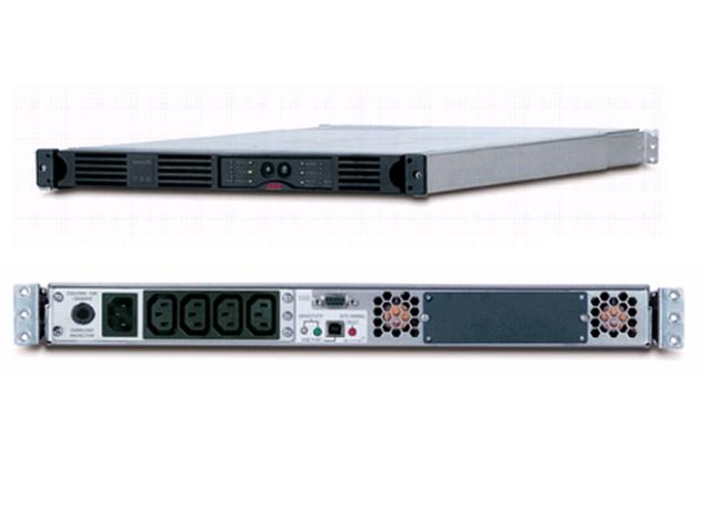 Непрекъсваем ТЗИ APC Smart-UPS 750VA  Rack Mount w/ PowerChute Plus, 1U, black
