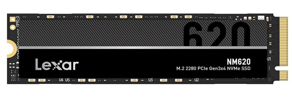 LEXAR NM620 512GB SSD, M.2 NVMe, PCIe Gen3x4 - DLLLNM620X512G-RNNNG