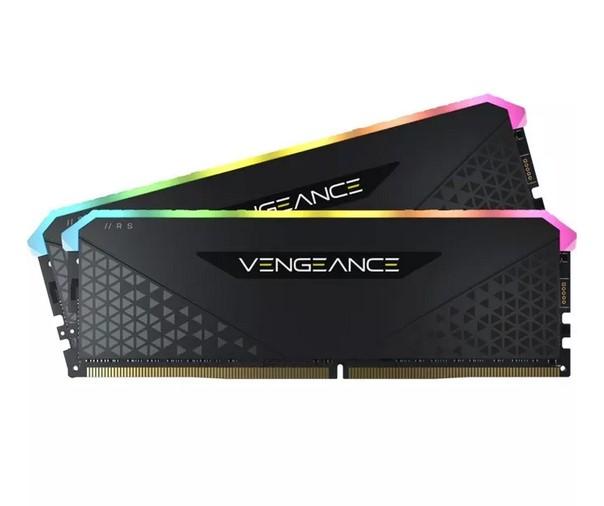 Памет CORSAIR Vengeance RGB 16GB 2x8GB DIMM DDR4 3600MHz CL16 - CMN16GX4M2Z3600C16