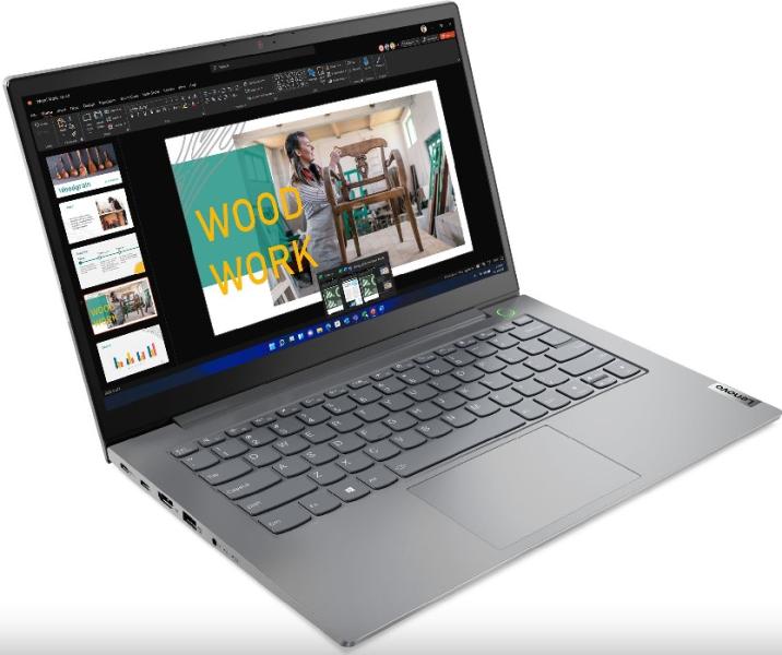 Лаптоп LENOVO ThinkBook 14 G4 (10-ядрен) Alder Lake Intel Core i5-1235U 1.3/4.4 GHz, 14.0" (35.56 cm) FHD AG, 2x8 16GB DDR4, 512GB SSD M.2, Intel Iris Xe, 2X2AX + BT, Windows 11 Pro