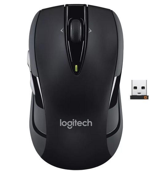 Мишка Logitech M545, Wireless, оптична 1000 dpi, USB, черна