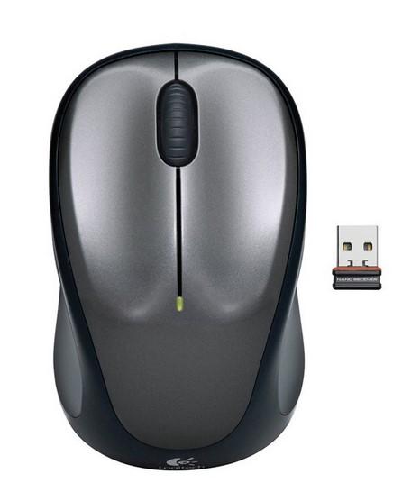 Мишка Logitech Wireless M235, оптична, USB, сива