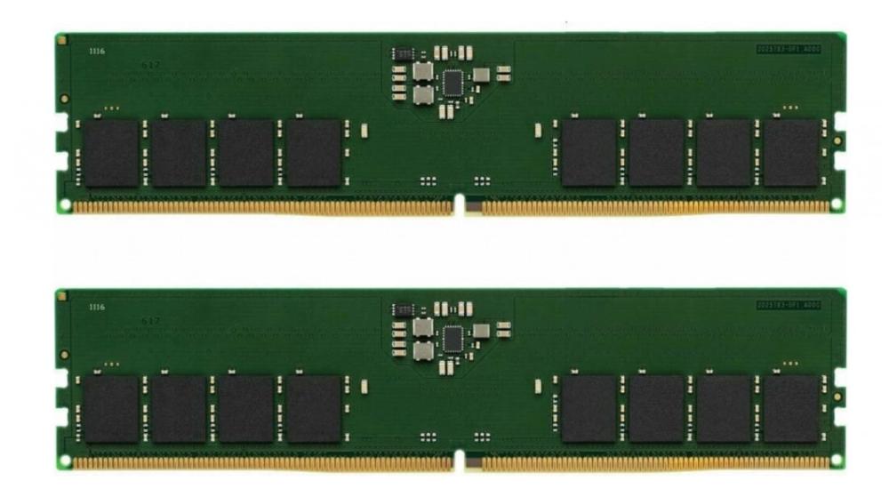 Памет Kingston 16GB 4800MHz DDR5 Non-ECC CL40 DIMM Kit of 2 1Rx16