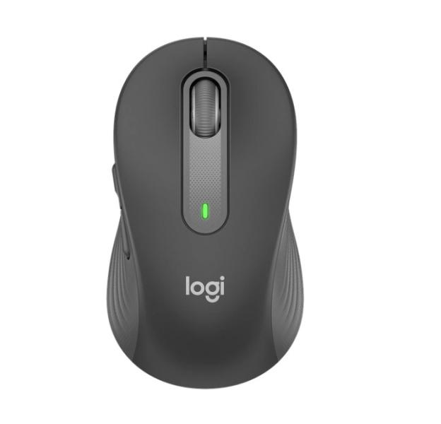 Мишка Logitech Signature M650, оптична (4000 dpi), Bluetooth/Wireless, Graphite